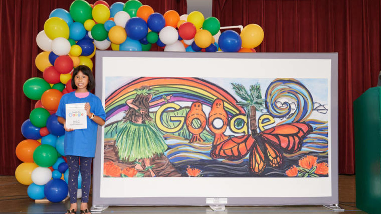 Noelani Student Named Hawaii Winner In Google Doodle Contest National Voting Starts Next Week Honolulu Star Advertiser