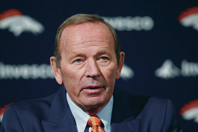 Broncos owner Pat Bowlen to be 'ticked off for a month' – The Fort Morgan  Times