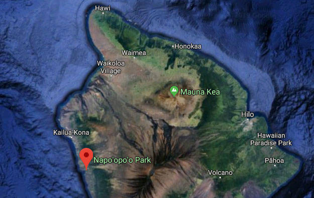 Bay Closes At Hawaii Islands Napoopoo Beach Park Following