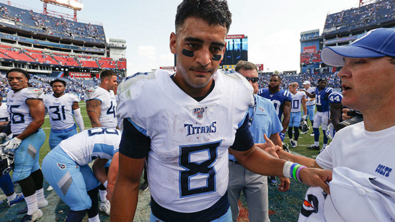 Mariota can't convert on 4th-and-2; Colts beat Titans, 19-17