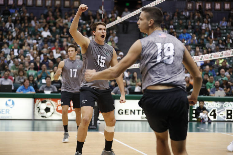 University of Hawaii men’s volleyball team hits road to open fall