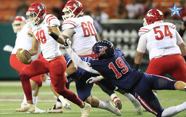 HHSAA Open Football Championship: Saint Louis vs. Kahuku | Honolulu ...