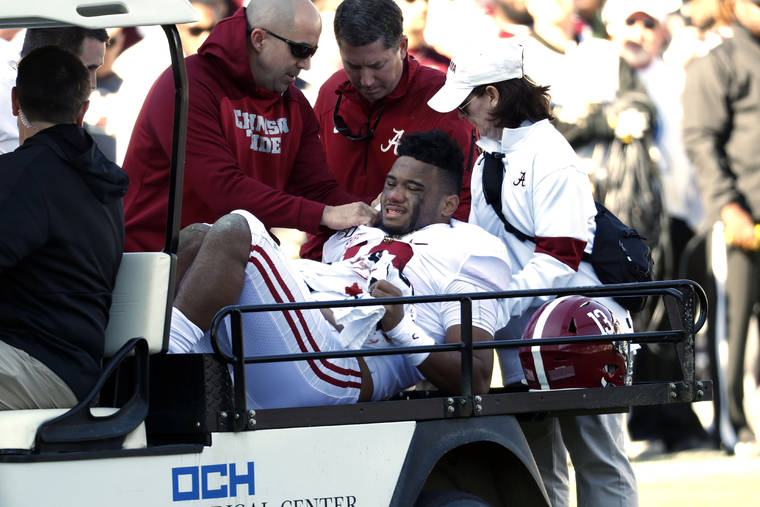 Alabama Star Tua Tagovailoa Out For Rest Of The Year After