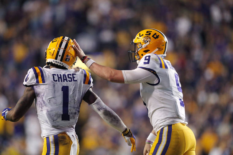 LSU finishes No. 1 in AP Top 25; Ohio St, Tigers, OU next | Honolulu ...