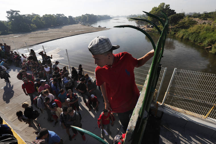 Mexico Blocks Hundreds Of Central American Migrants From Crossing   Web1 9526470 82329ccc7fec458bb5ab9c1c6d5a283e 