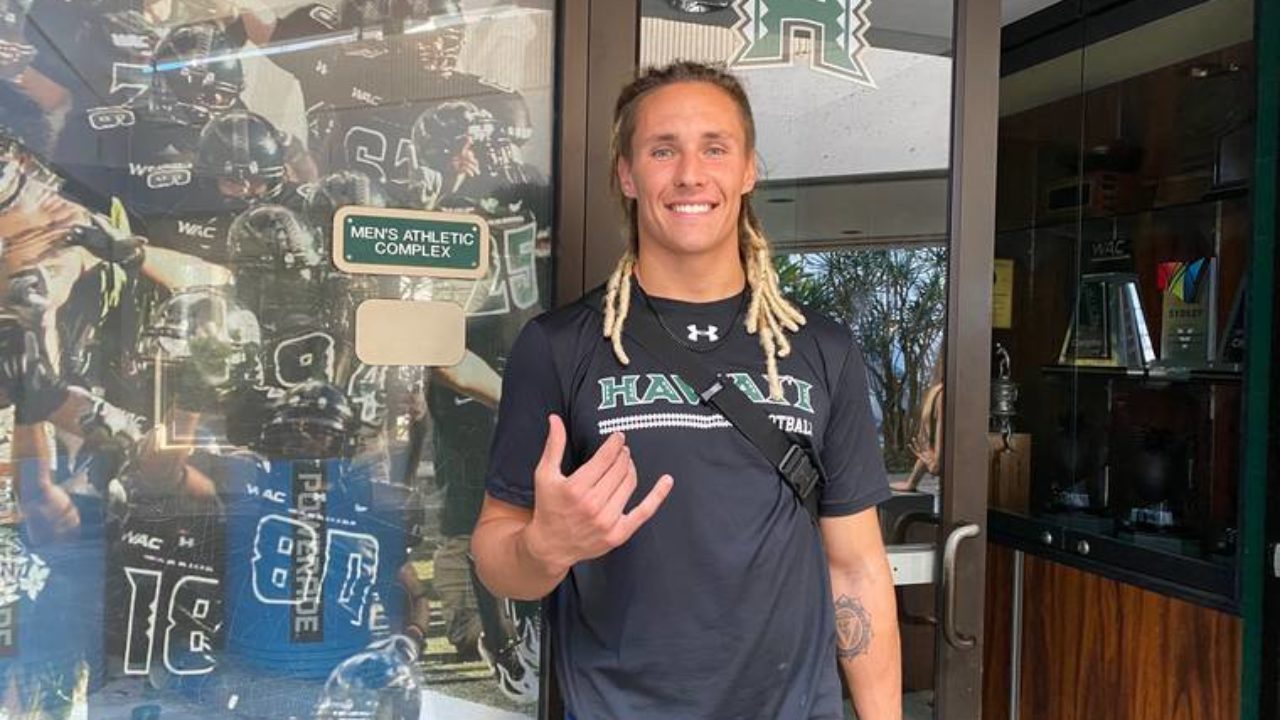 Former University of Hawaii quarterback Cole McDonald cut by