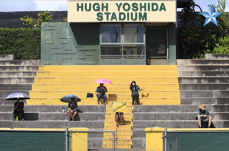 Leilehua High School seniors walk in drivethru commencement ceremony