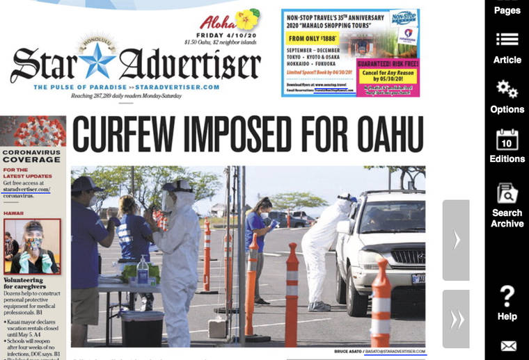 StarAdvertiser’s first Digital Saturday offers extra content
