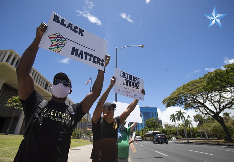 Hawaii joins global protests against racism and police brutality