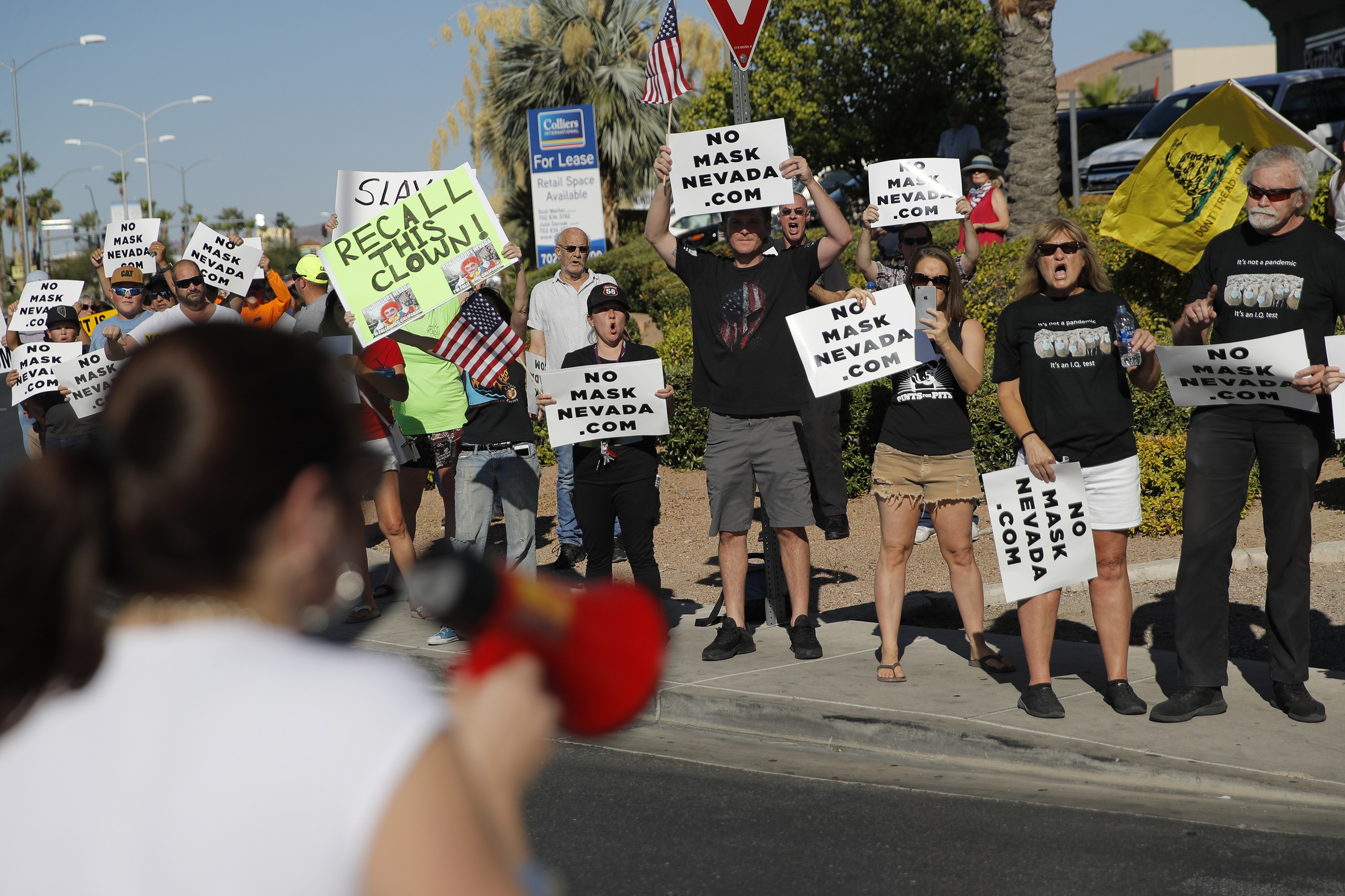 Nevadans protest mask mandate | Honolulu Star-Advertiser