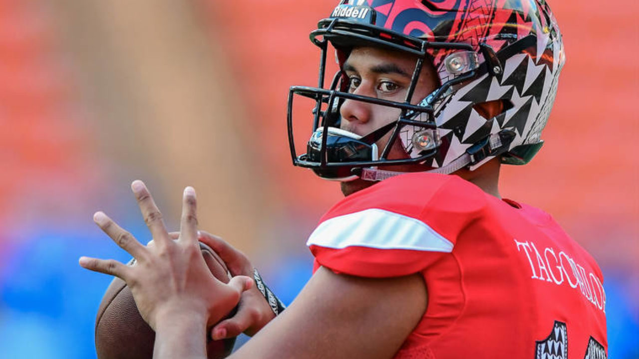 Taulia Tagovailoa says he visited brother, Tua, over weekend