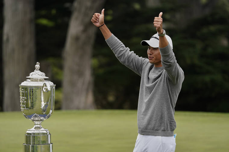Collin Morikawa quickly goes from college grad to PGA major champion