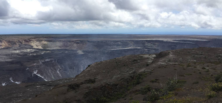 More than 130 small earthquakes have been observed near Kilauea summit since Thursday