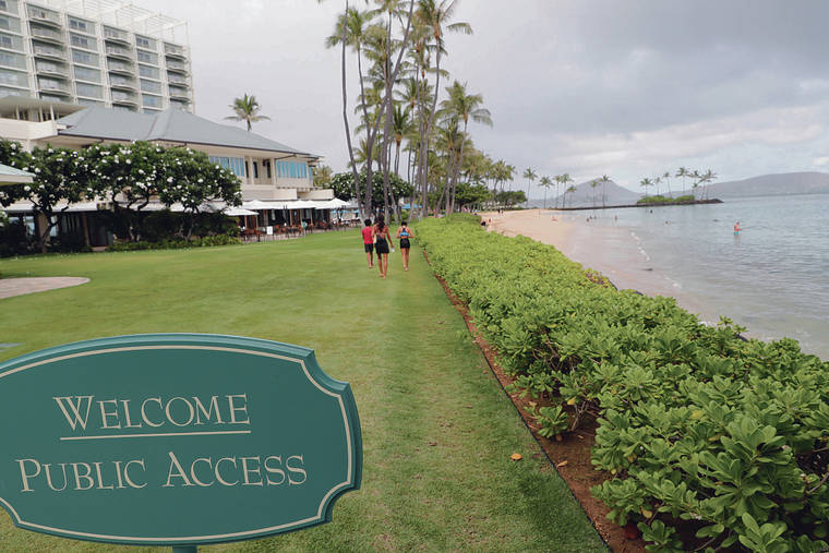 Land Board renews Kahala Hotel’s permit for beachfront parcel ...