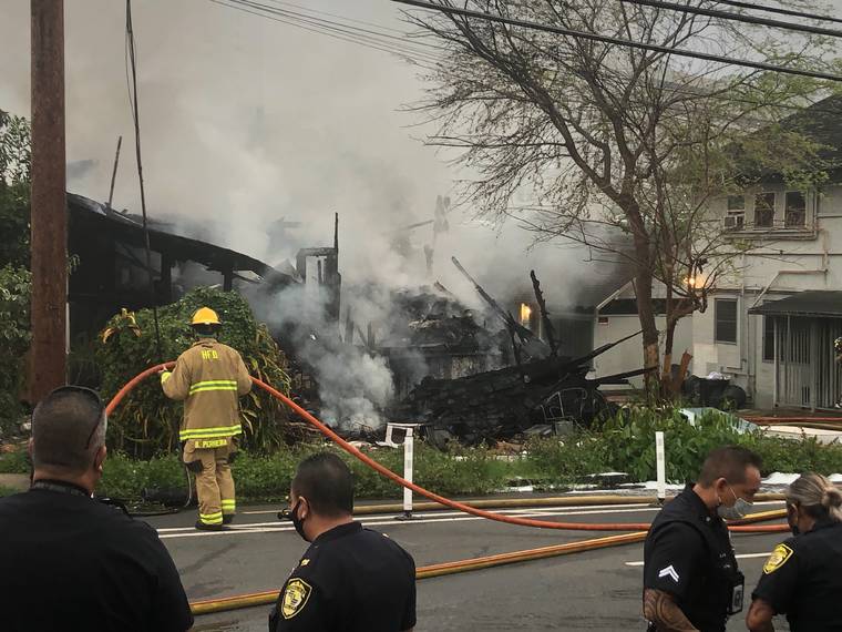 Makiki house catches fire for second time this year | Honolulu Star ...