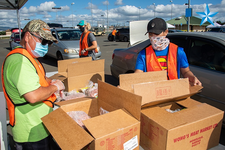 Hawaii Foodbank hosts food distribution drive in Ewa Beach | Honolulu ...