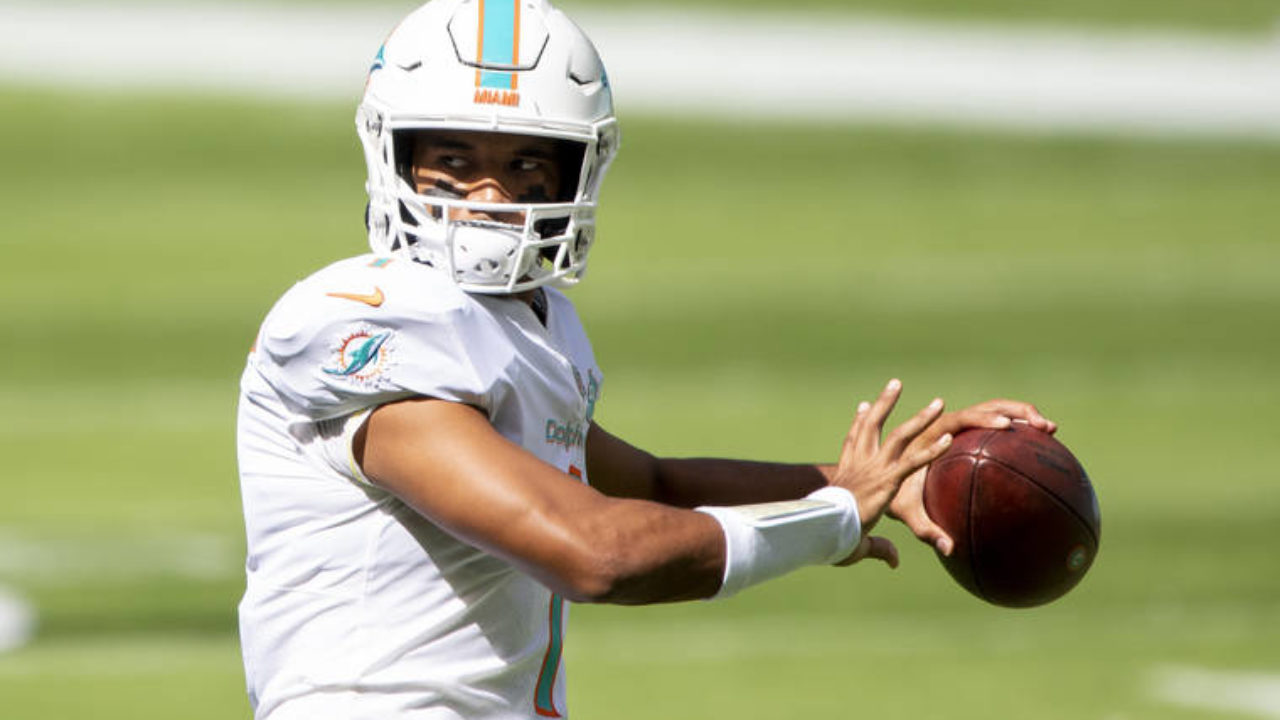 Dolphins' Tua Tagovailoa may be the underdog, but he's excited to