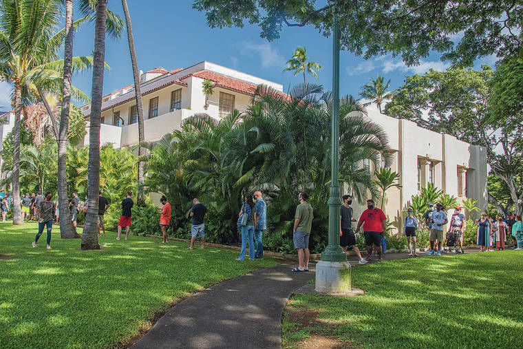 Voters Endure Long Lines To Cast Ballots Honolulu Star Advertiser 4606