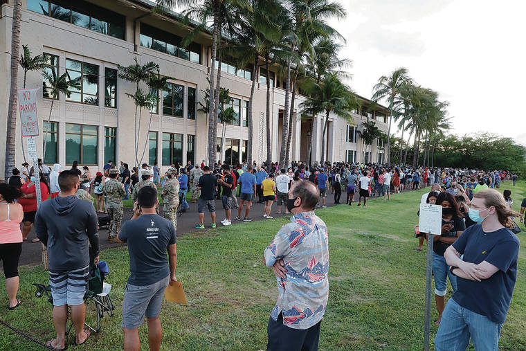 Voters Endure Long Lines To Cast Ballots Honolulu Star Advertiser 1864