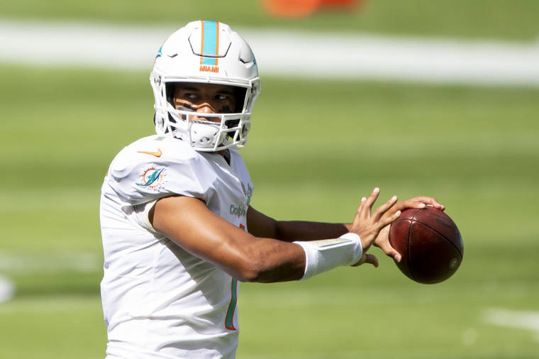 Tua Tagovailoa, Myles Gaskin active for Miami Dolphins vs. Bengals