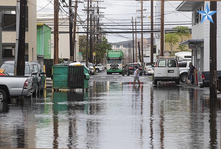 Heavy rain causes flooding around Oahu | Honolulu Star-Advertiser