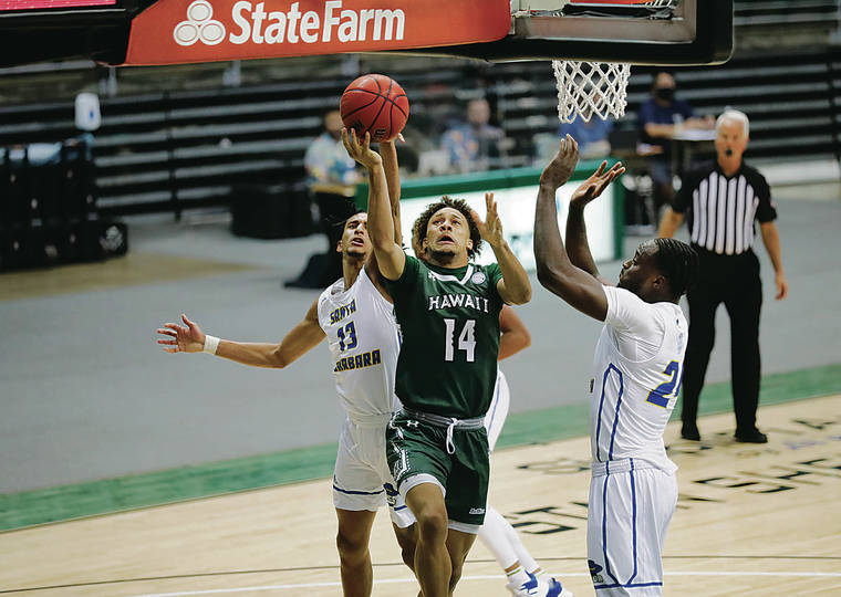 UC Santa Barbara denies University of Hawaii basketball team in