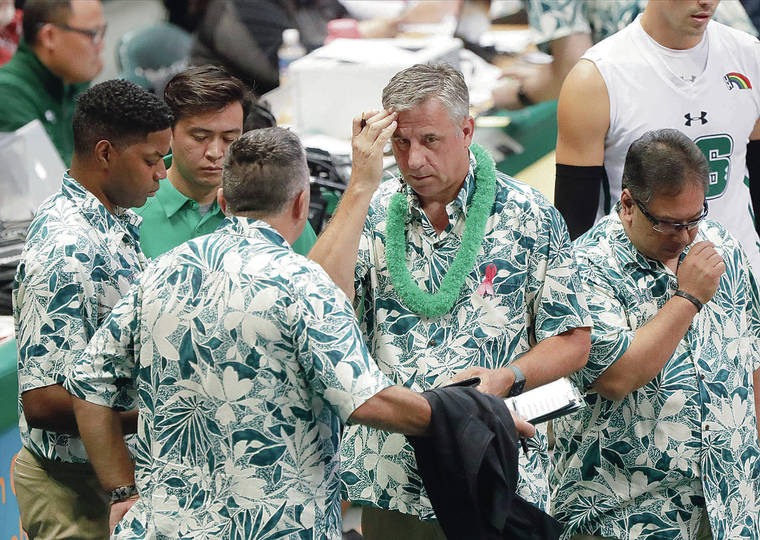 University of Hawaii men’s volleyball team rallies for seasonopening