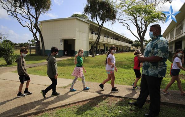 Aikahi Elementary School resumes in-person classes | Honolulu Star ...