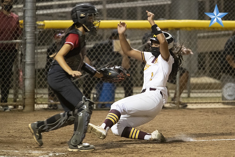 All-ILH state softball final between Iolani and Maryknoll