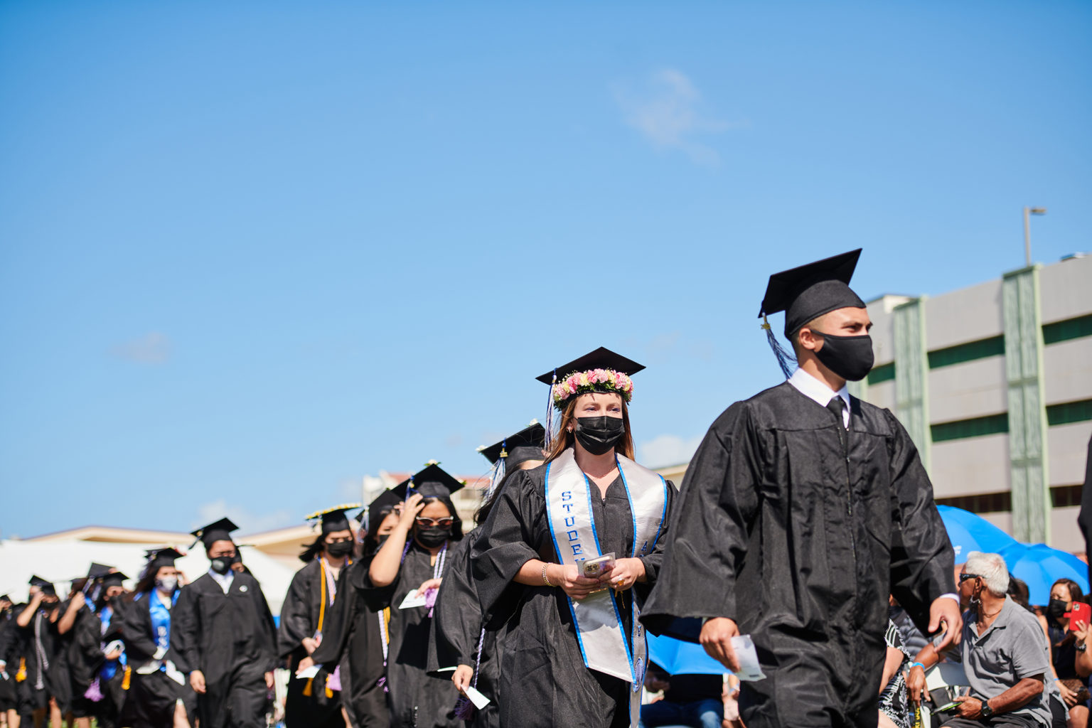 Chaminade University hosts its first in-person graduation ceremony in