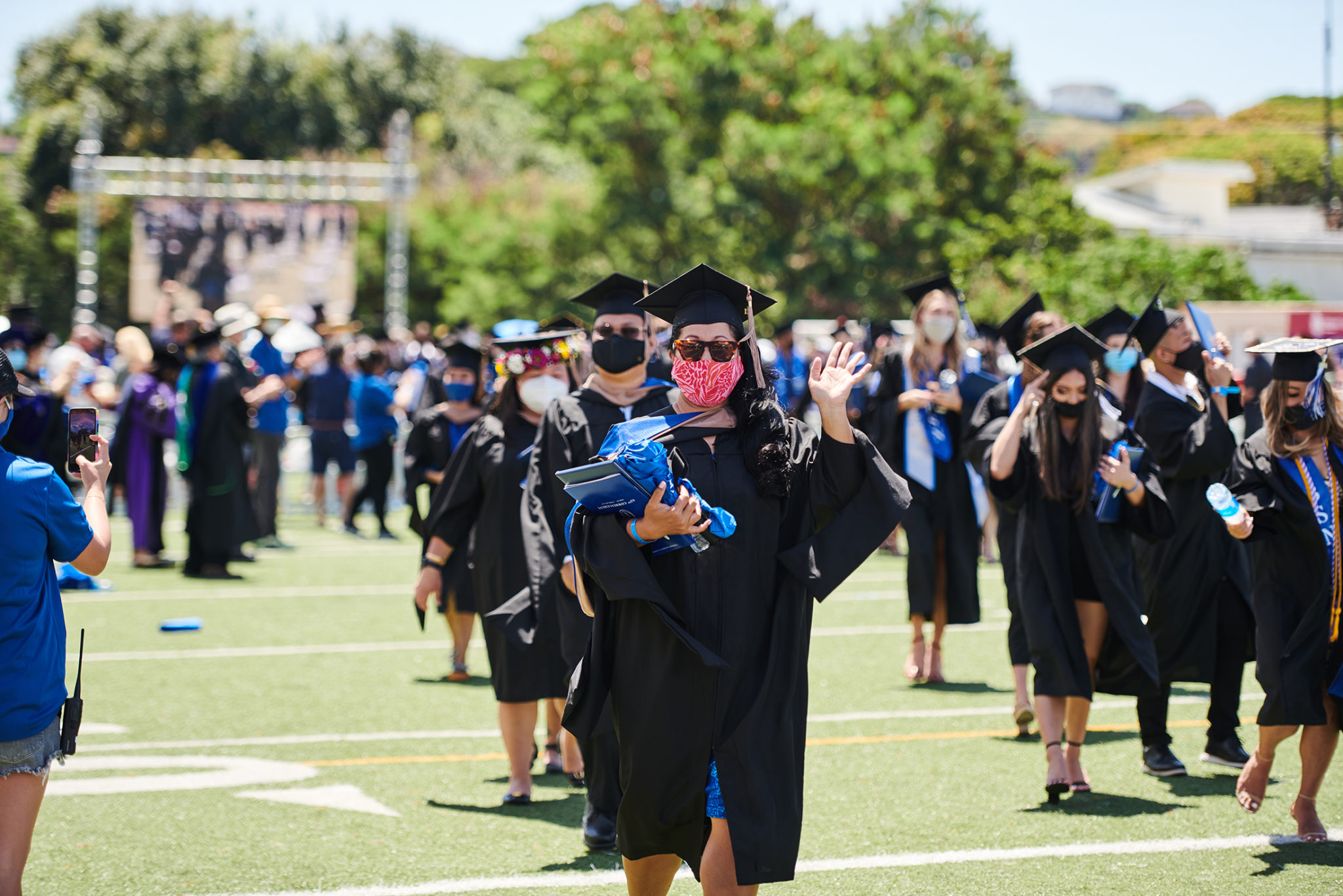 Chaminade University hosts its first inperson graduation ceremony in