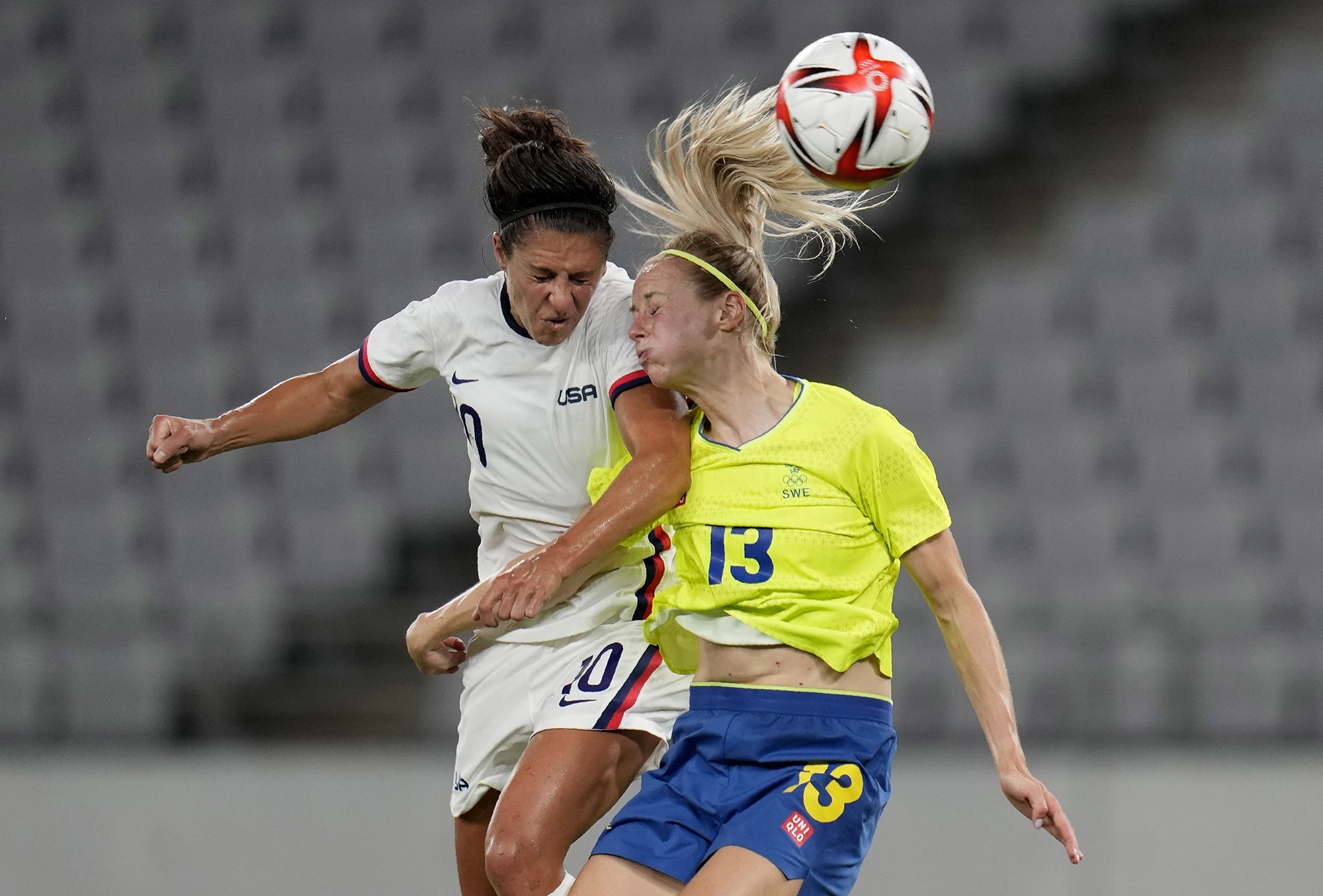 Sweden beats U.S. women's soccer team at Tokyo Olympics ...