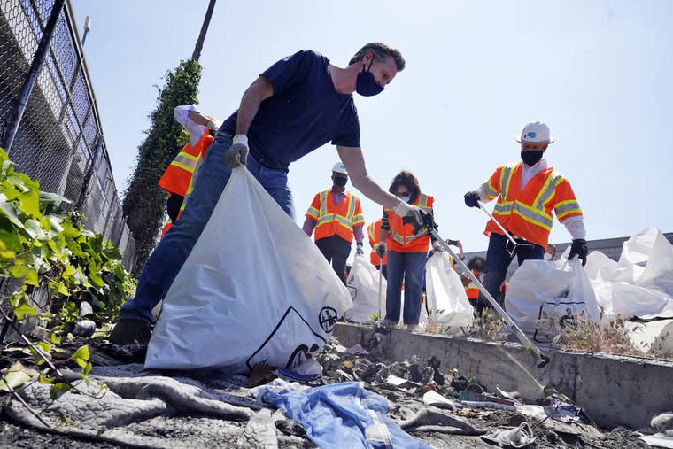 California governor kicks off $1 billion statewide cleanup plan ...