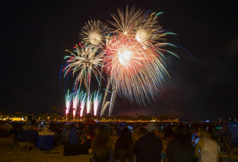 Fourth of July fireworks shows to be sparse in Hawaii | Honolulu Star ...