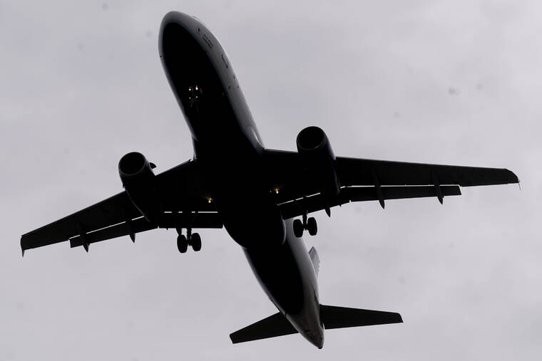 ASSOCIATED PRESS
                                An airline arrived at Salt Lake City International Airport, March 9, in Salt Lake City.