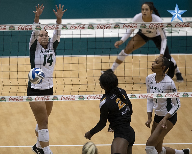 Hawaii Sweeps Long Beach State In Big West Women's Volleyball ...