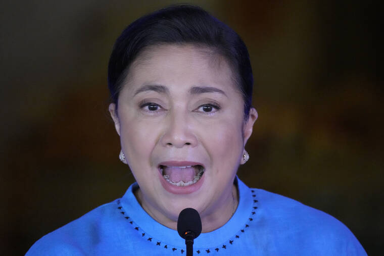 Philippine Vice President Seeks 2022 Presidency, Facing Dictator’s Son ...