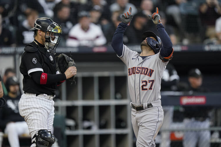 Altuve cruises to AL MVP; Judge 2nd