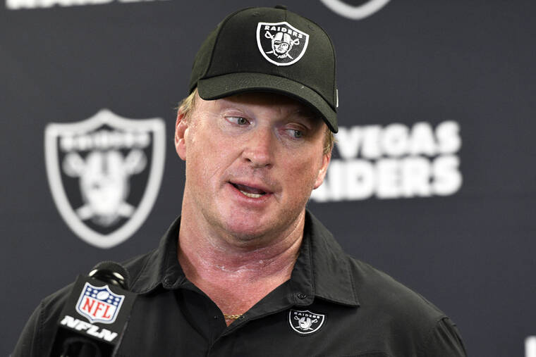 Former Raider head coach Jon Gruden sues the NFL after his