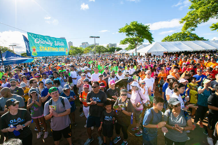 Visitor industry’s virtual Charity Walk raises 2 million Honolulu