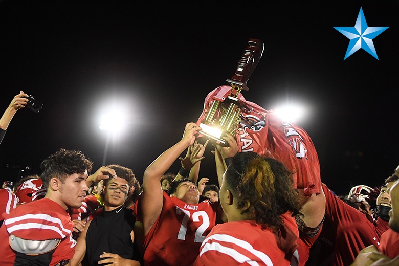 Kahuku defeats Saint Louis to win state Open Division football title