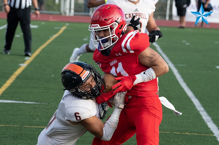 Kahuku shuts out Campbell to advance to the state football title game