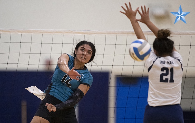 Kamehameha defeats Kapolei to advance in girls state volleyball play ...