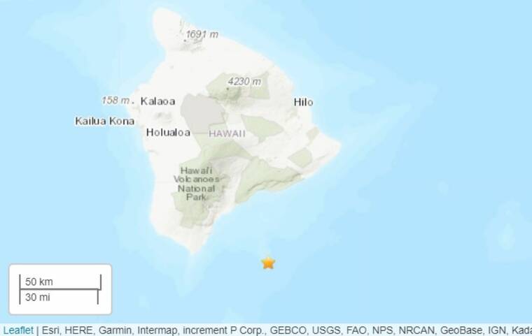 Earthquake at deep-sea Loihi volcano overnight shakes Big Island ...