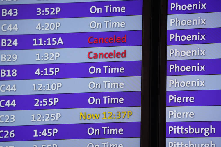 Hawaii enjoying relatively few canceled flights Honolulu StarAdvertiser