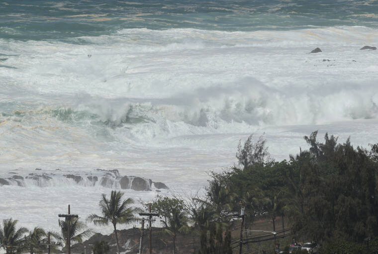 High surf advisory issued for Hawaii through Wednesday morning ...