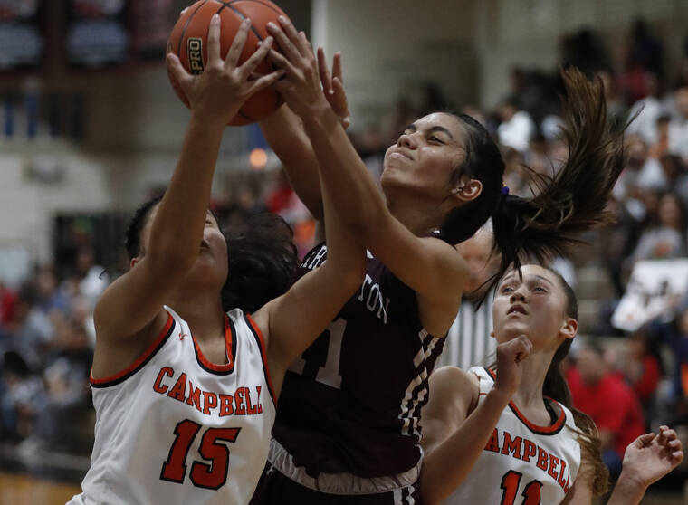 Campbell dominates Kahuku in OIA girls basketball quarterfinals