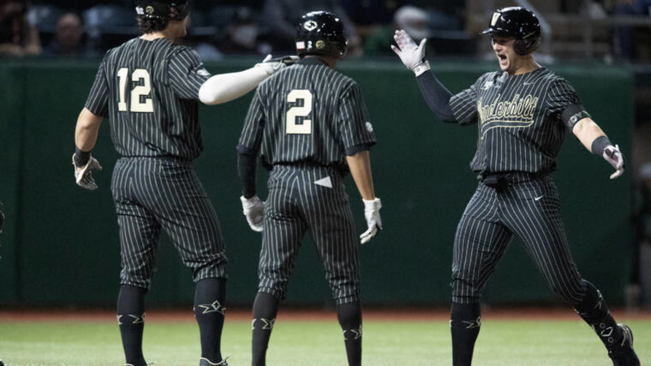 No. 5 Vanderbilt shows off its power to beat Hawaii to open baseball series