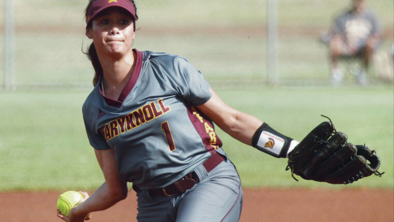 All-ILH state softball final between Iolani and Maryknoll