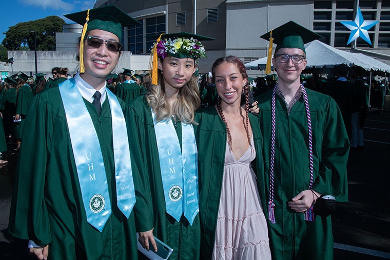 Graduates honored at University of Hawaii commencement ceremony